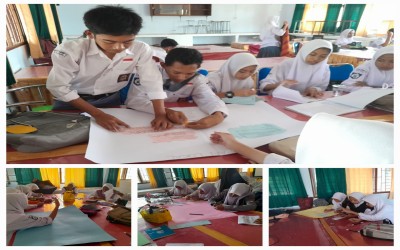 Kelas X Fase E SMKS PURUHITA SURABAYA melaksanakan P5 Kurikulum Merdeka dengan tema: Kearifan Lokal