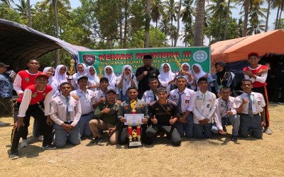 PASKIB SMKS PURUHITA SURABAYA RAIH JUARA UMUM PADA KEMAH PASKIBRA-III SE-KABUPATEN DAN KOTA BIMA